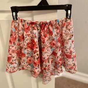 Body Wrappers | Pull-on Elastic Floral Skirt